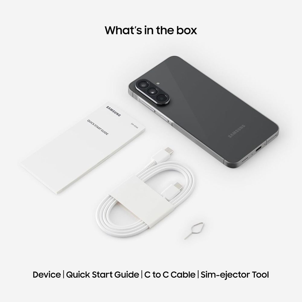 Buy SAMSUNG Galaxy A56 5G (8GB RAM, 256GB, Awesome Graphite) Online - Croma